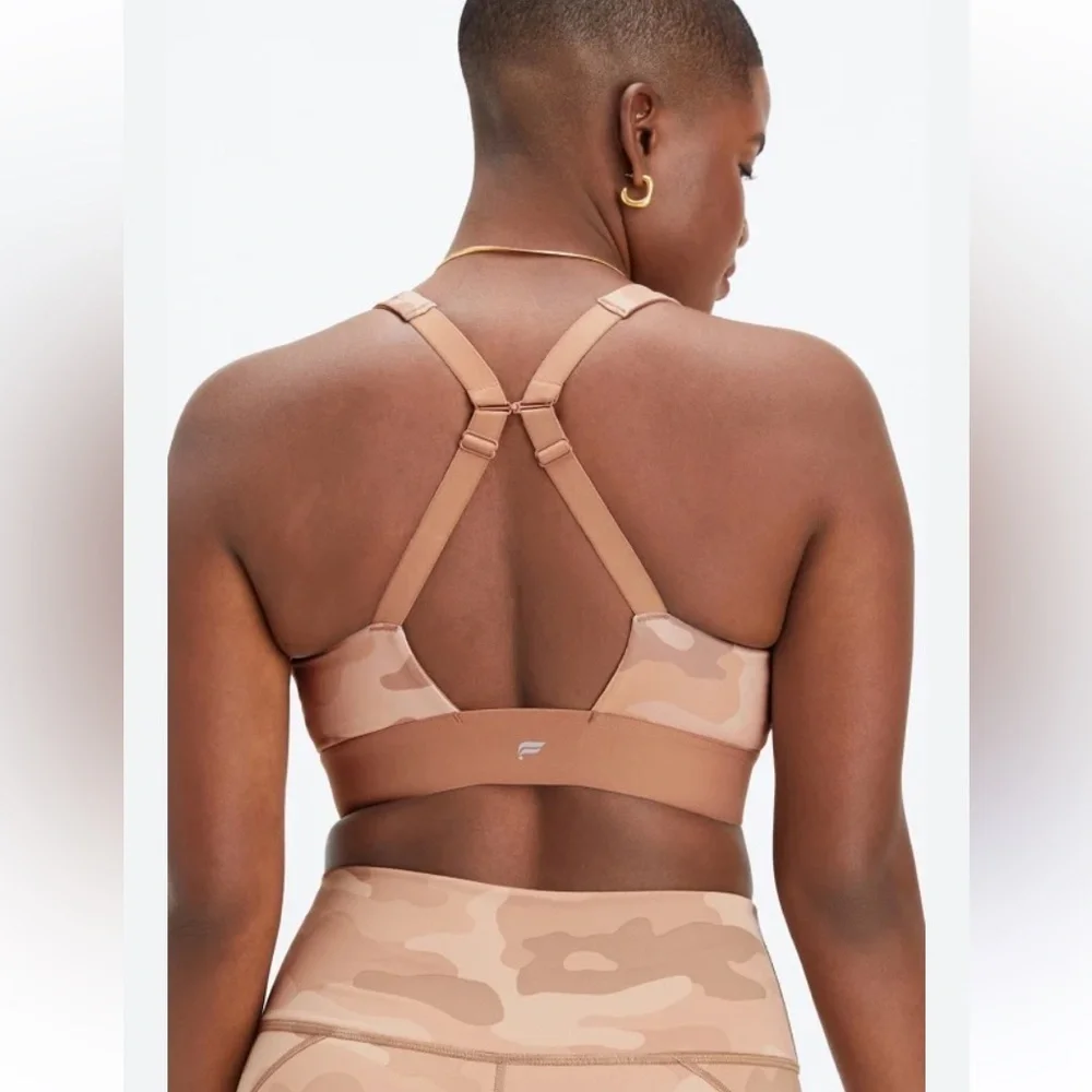 Fabletics Camo Sports Bra - Picture 2 of 9